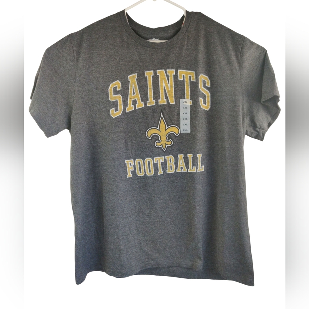 New Never Worn New Orleans Saints Football T Shirt (Bin A)